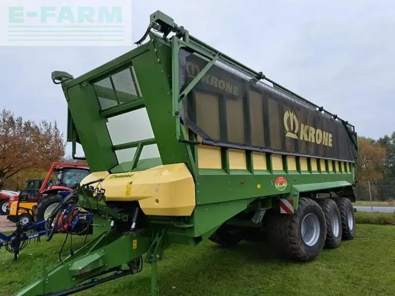 Krone gx 520 - Селскостопанско ремарке самосвал: снимка 1 Krone gx 520 - Селскостопанско ремарке самосвал: снимка 1