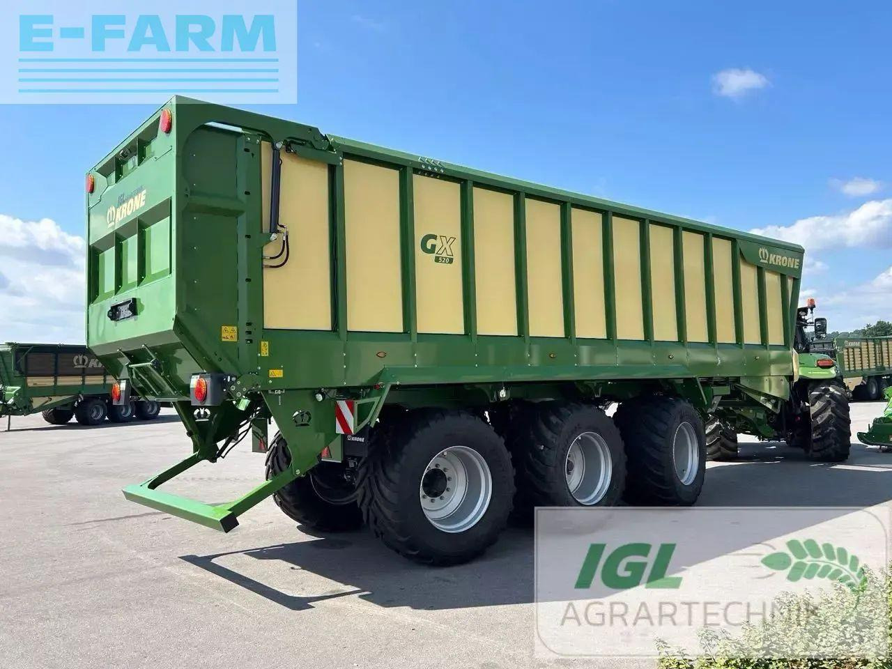 Krone gx 520 (tt801-30) - Селскостопанско ремарке самосвал: снимка 5 Krone gx 520 (tt801-30) - Селскостопанско ремарке самосвал: снимка 5