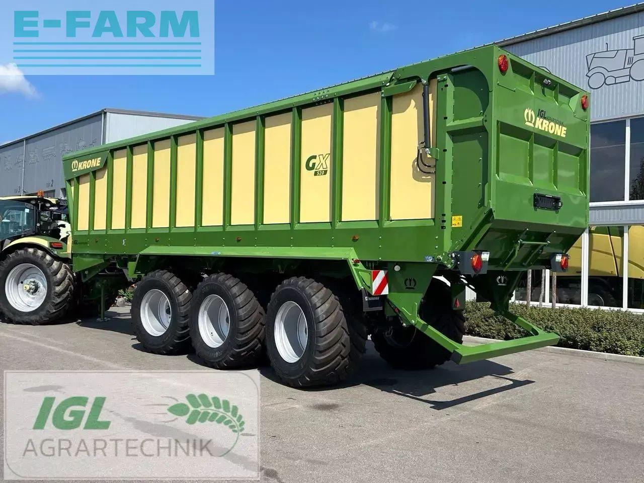 Krone gx 520 (tt801-30) - Селскостопанско ремарке самосвал: снимка 3 Krone gx 520 (tt801-30) - Селскостопанско ремарке самосвал: снимка 3