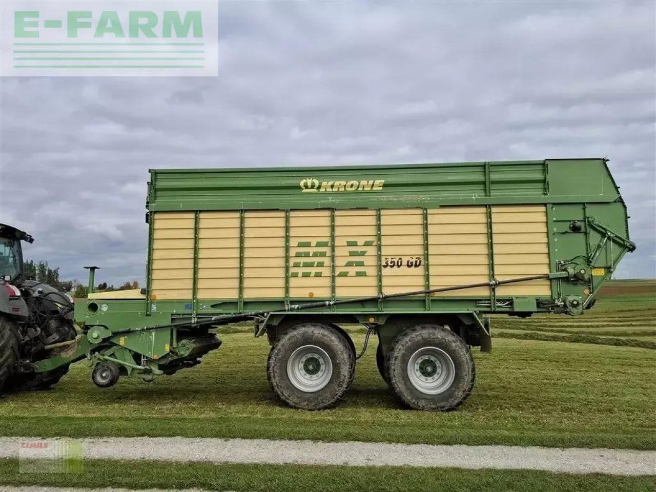 Krone mx 350 gd - Саморазтоварващо се ремарке: снимка 3 Krone mx 350 gd - Саморазтоварващо се ремарке: снимка 3
