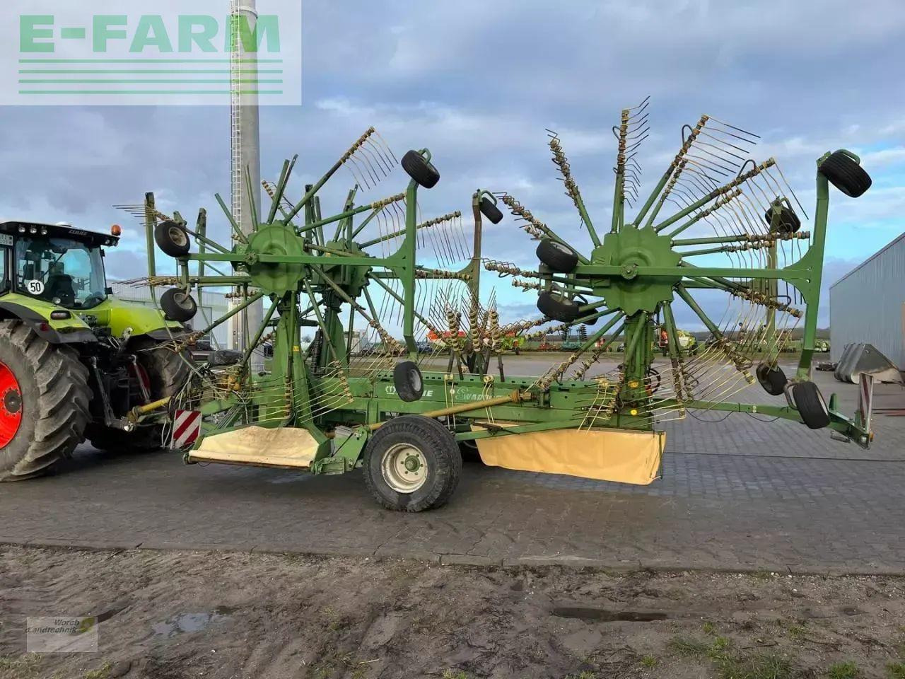 Krone swadro 1250 - Гребло/ Сенообръщачка: снимка 3 Krone swadro 1250 - Гребло/ Сенообръщачка: снимка 3
