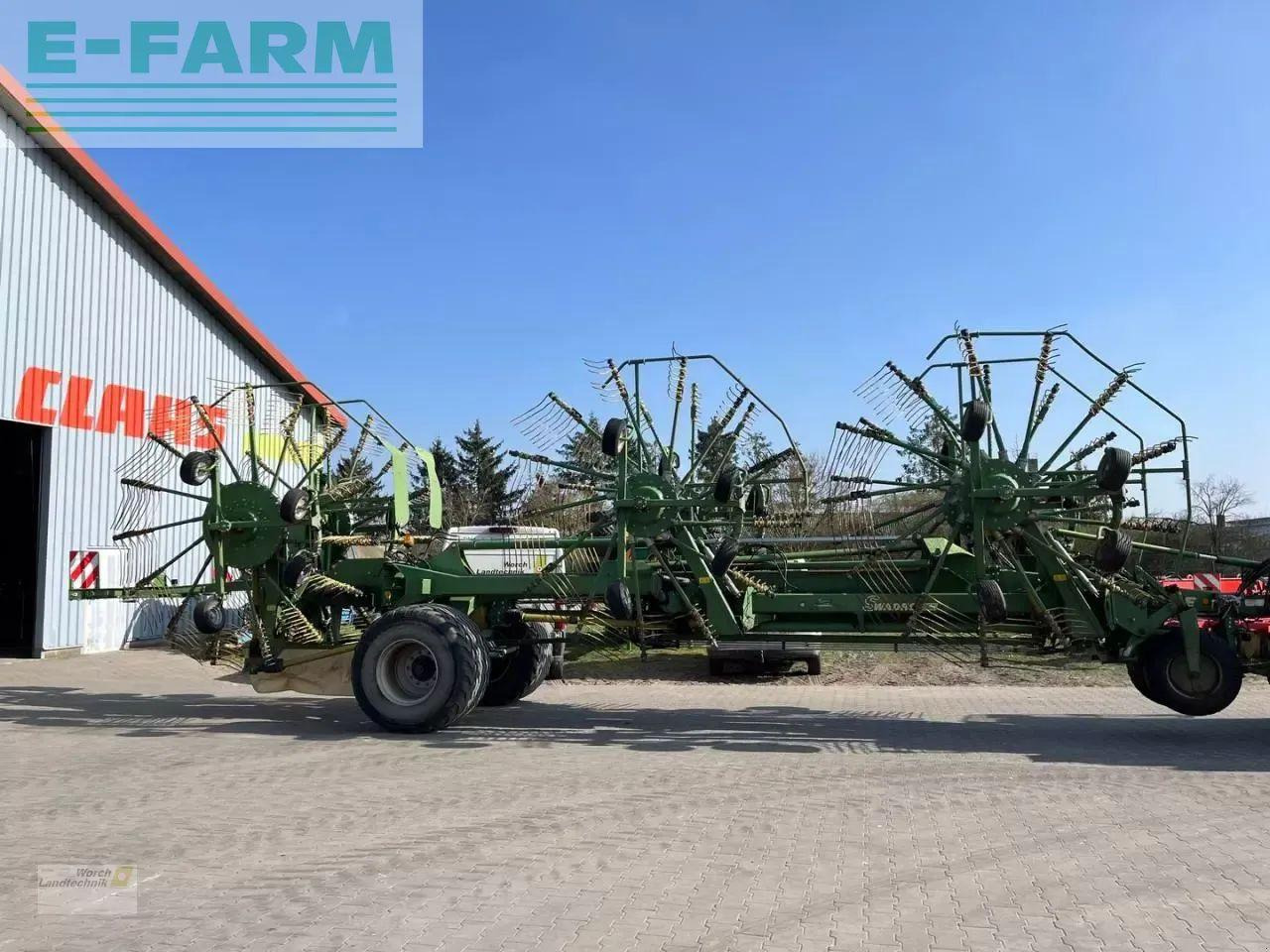 Krone swadro 2000 - Гребло/ Сенообръщачка: снимка 4 Krone swadro 2000 - Гребло/ Сенообръщачка: снимка 4