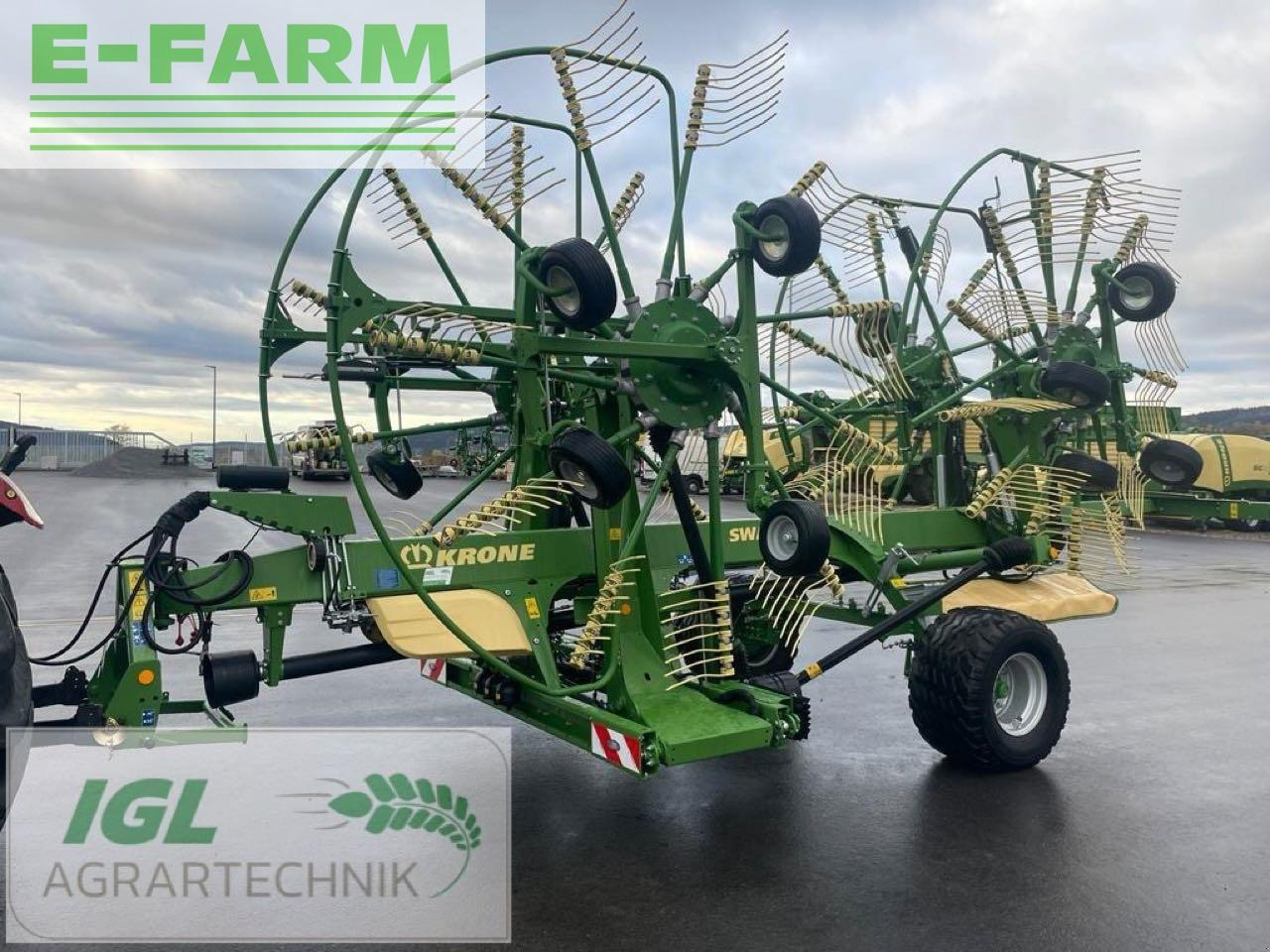 Krone swadro tc 1250 - Гребло/ Сенообръщачка: снимка 4 Krone swadro tc 1250 - Гребло/ Сенообръщачка: снимка 4