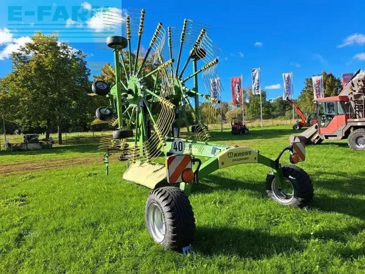 Krone swadro tc 760 - Гребло/ Сенообръщачка: снимка 4 Krone swadro tc 760 - Гребло/ Сенообръщачка: снимка 4