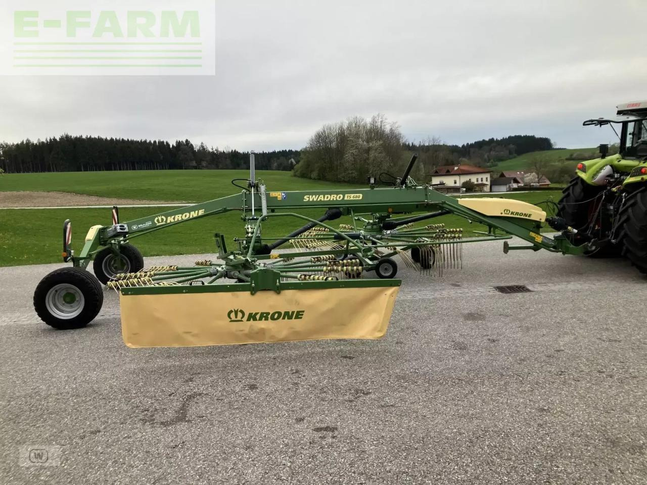 Гребло/ Сенообръщачка Krone swadro ts 680: снимка 6