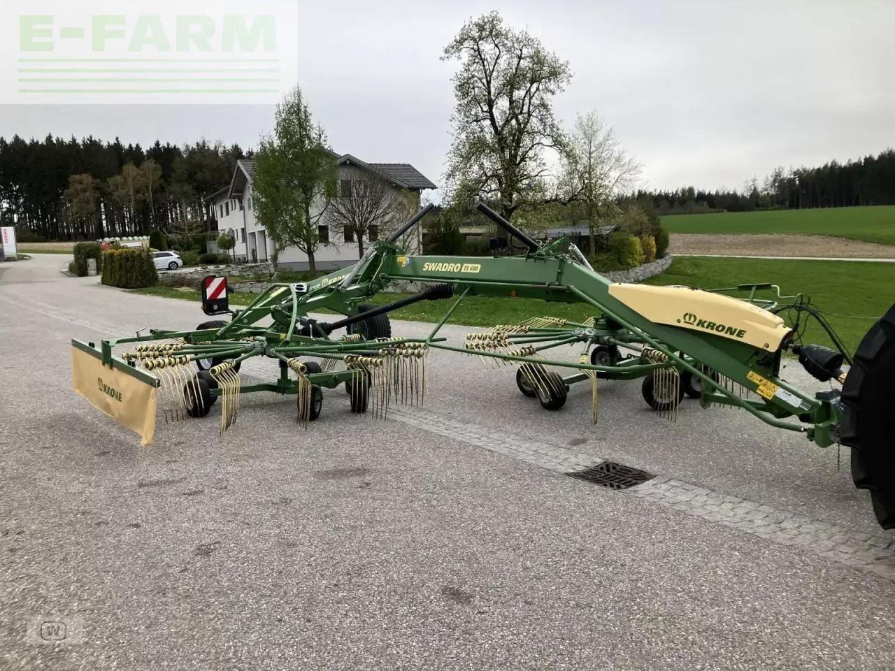 Гребло/ Сенообръщачка Krone swadro ts 680: снимка 7