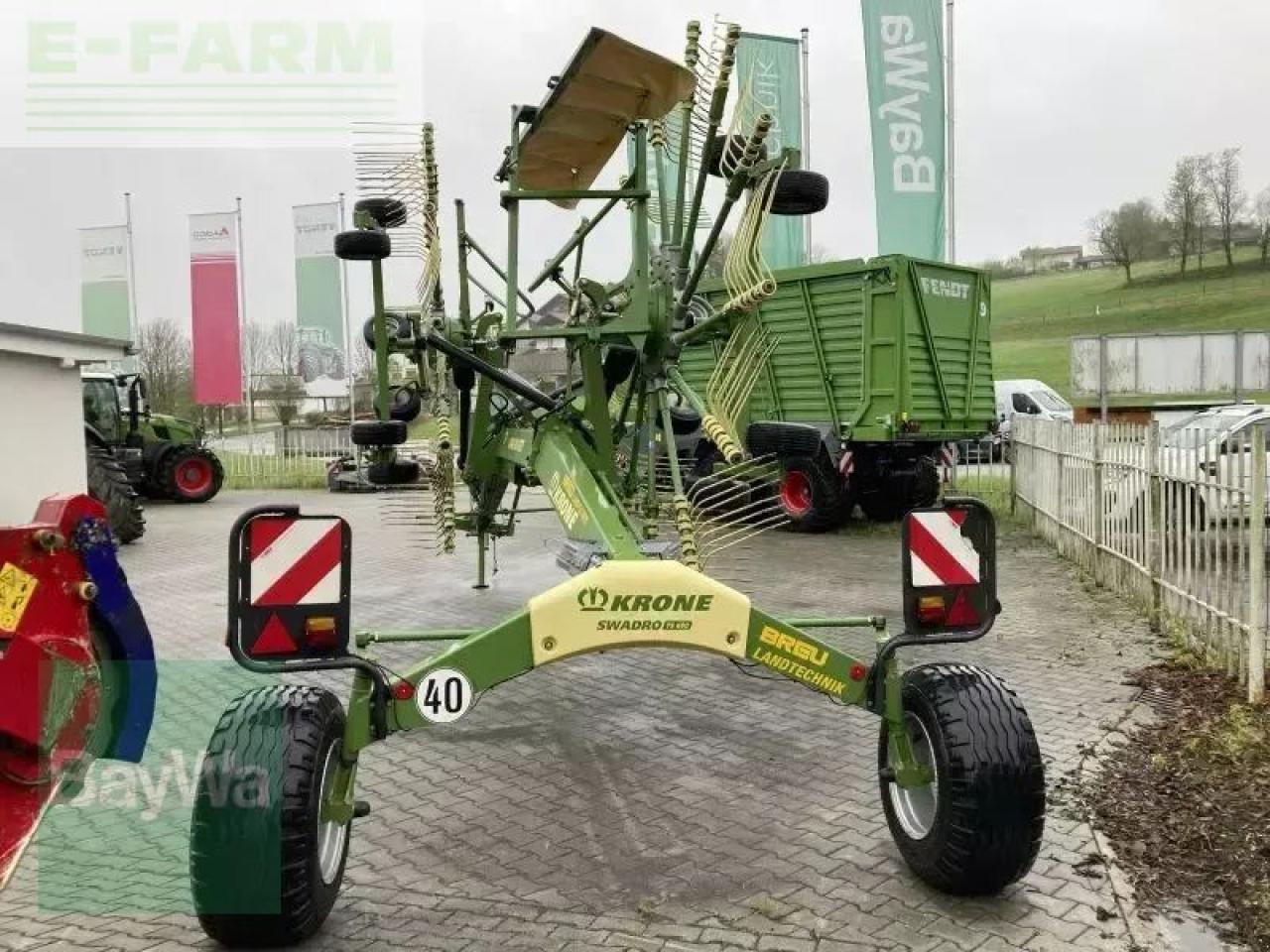 Krone swadro ts 680 - Гребло/ Сенообръщачка: снимка 3 Krone swadro ts 680 - Гребло/ Сенообръщачка: снимка 3