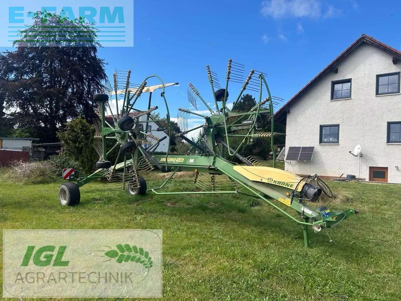 Krone swadro ts 680 - Гребло/ Сенообръщачка: снимка 1 Krone swadro ts 680 - Гребло/ Сенообръщачка: снимка 1