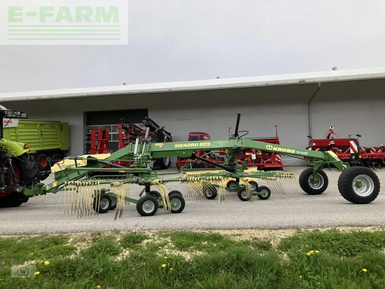 Krone swadro ts 680 - Гребло/ Сенообръщачка: снимка 2 Krone swadro ts 680 - Гребло/ Сенообръщачка: снимка 2