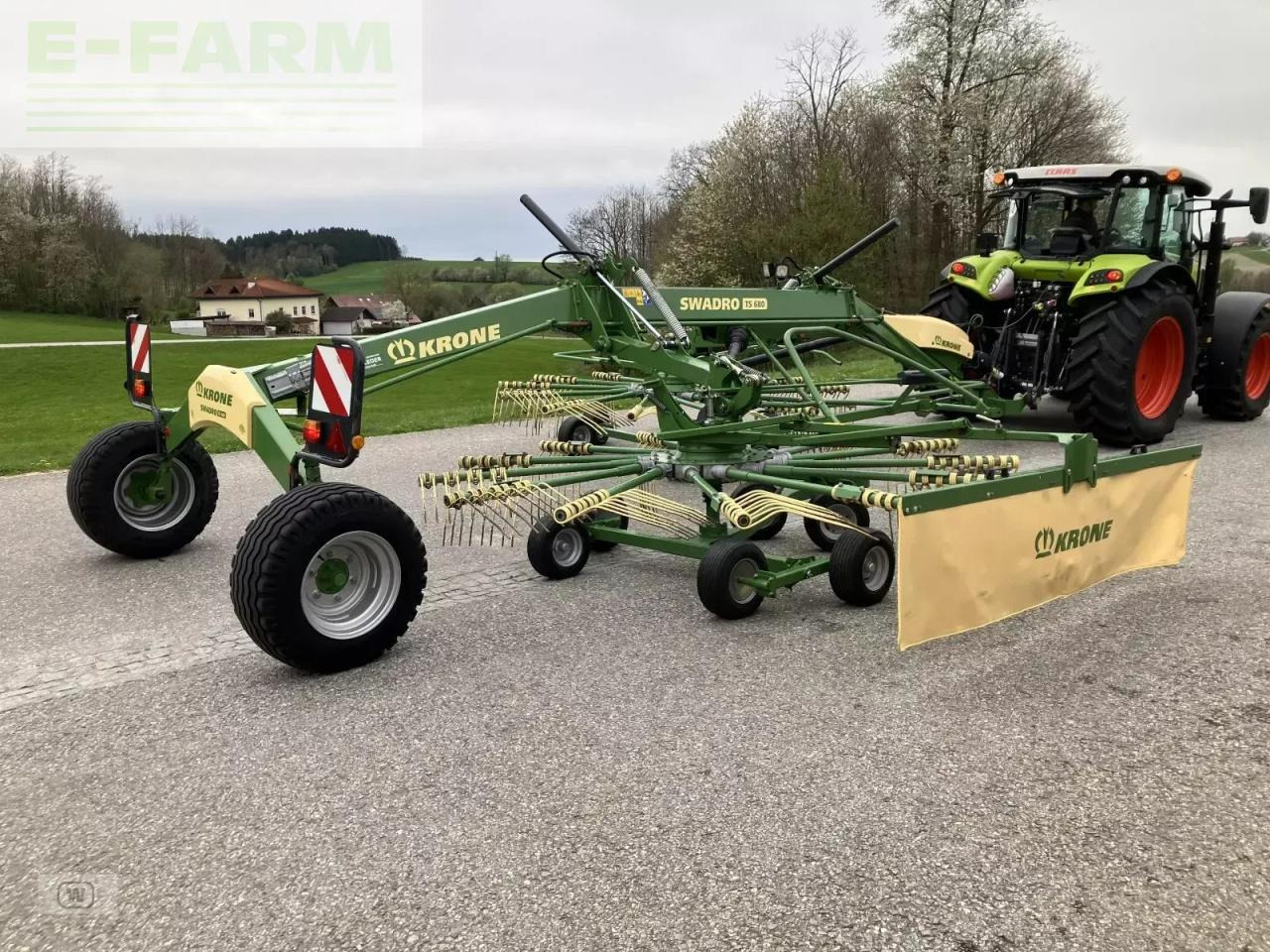 Krone swadro ts 680 - Гребло/ Сенообръщачка: снимка 5 Krone swadro ts 680 - Гребло/ Сенообръщачка: снимка 5
