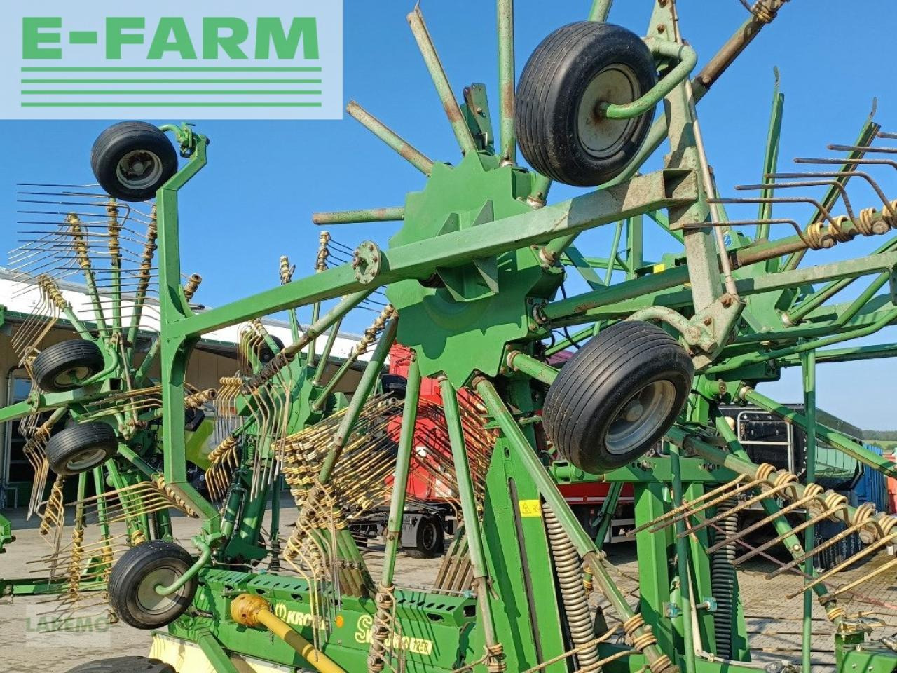 Гребло/ Сенообръщачка Krone swadro1250: снимка 7
