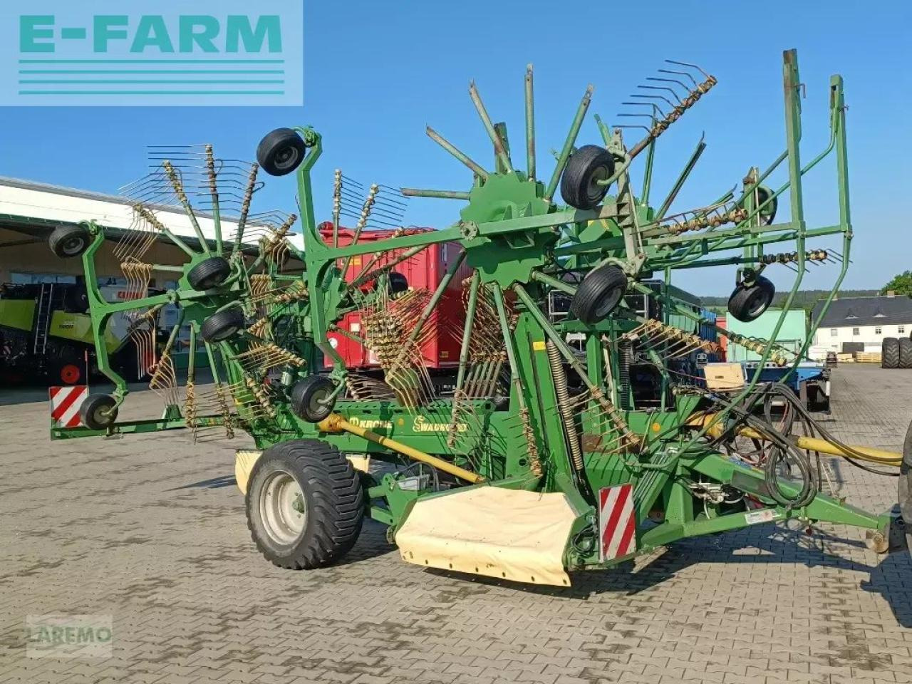 Krone swadro1250 - Гребло/ Сенообръщачка: снимка 2 Krone swadro1250 - Гребло/ Сенообръщачка: снимка 2