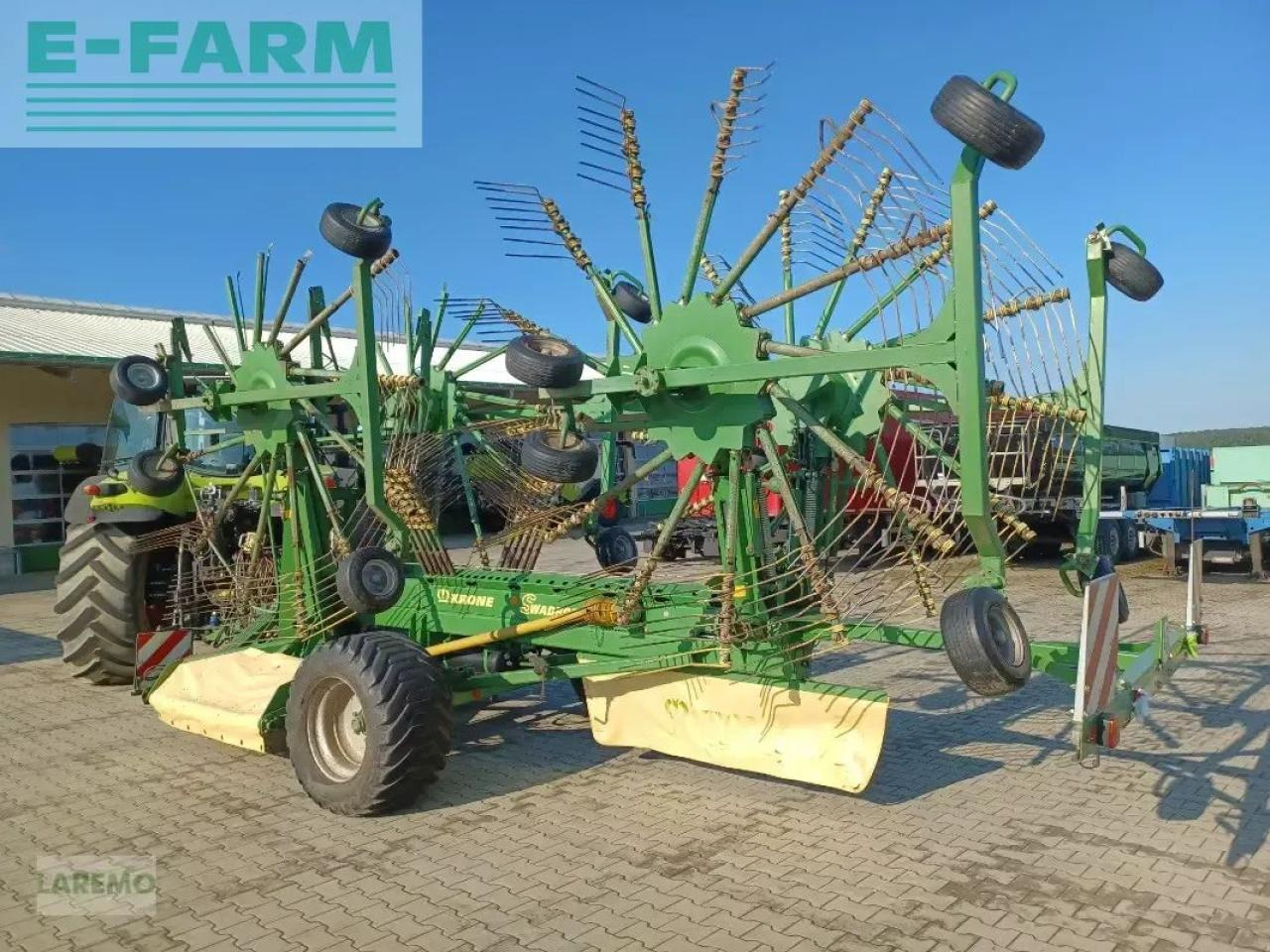 Krone swadro1250 - Гребло/ Сенообръщачка: снимка 4 Krone swadro1250 - Гребло/ Сенообръщачка: снимка 4