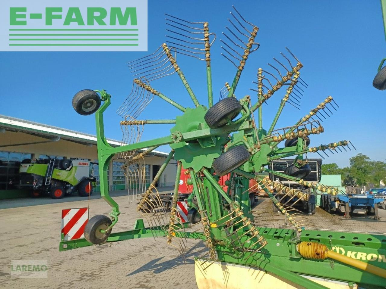 Гребло/ Сенообръщачка Krone swadro1250: снимка 10