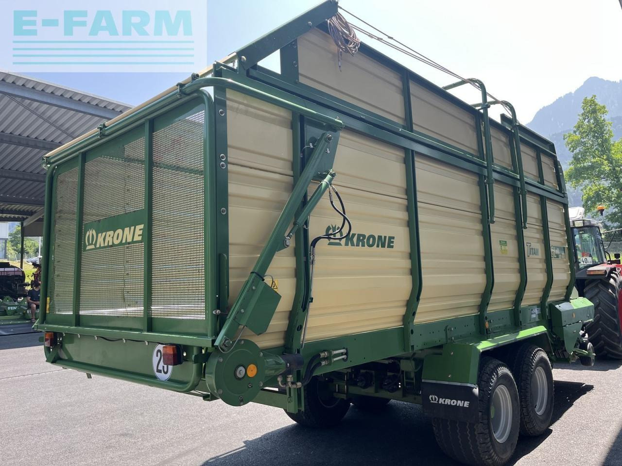 Krone titan 6-48 gl all in - Селскостопанско ремарке самосвал: снимка 5 Krone titan 6-48 gl all in - Селскостопанско ремарке самосвал: снимка 5