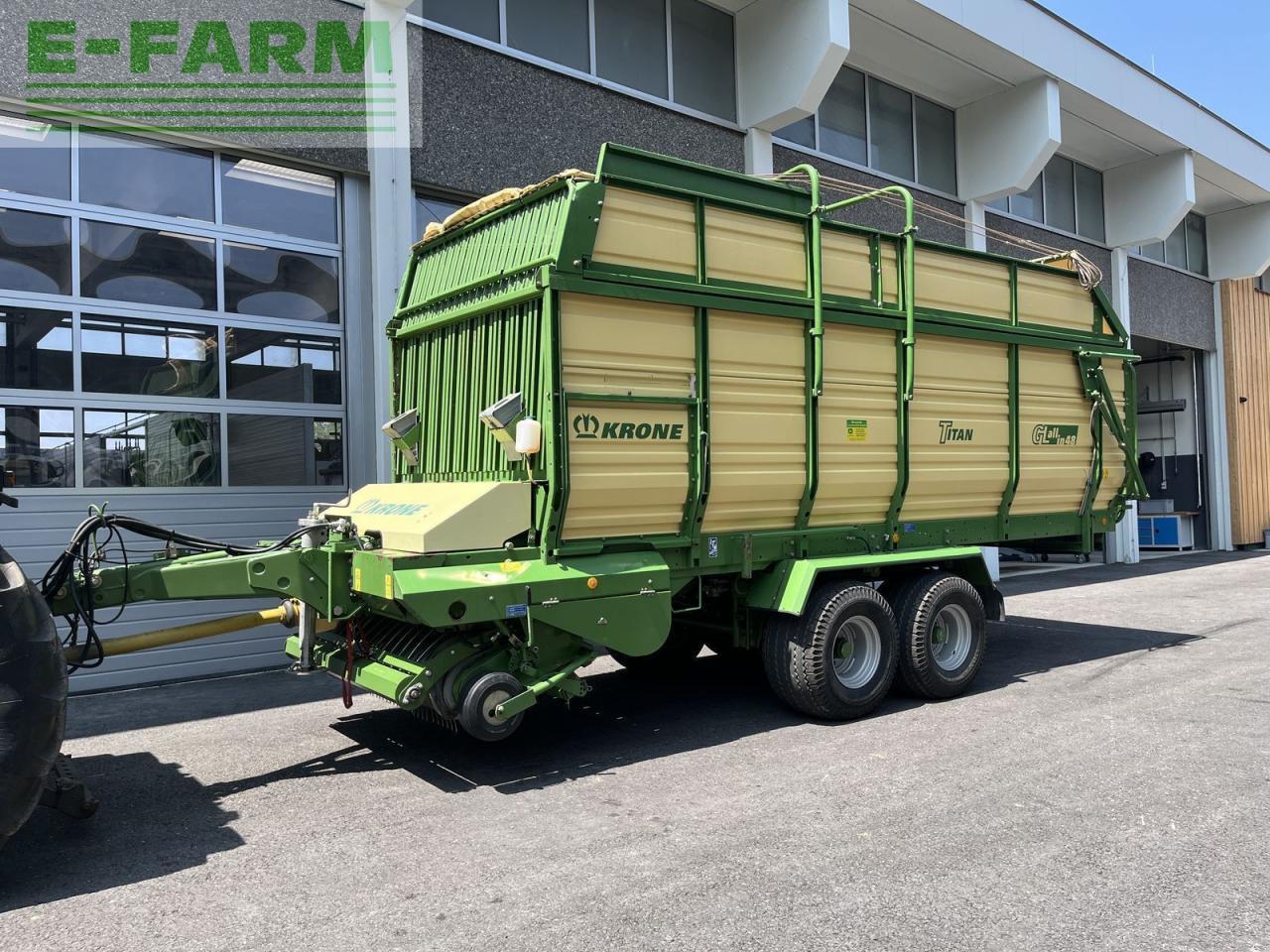 Krone titan 6-48 gl all in - Селскостопанско ремарке самосвал: снимка 2 Krone titan 6-48 gl all in - Селскостопанско ремарке самосвал: снимка 2