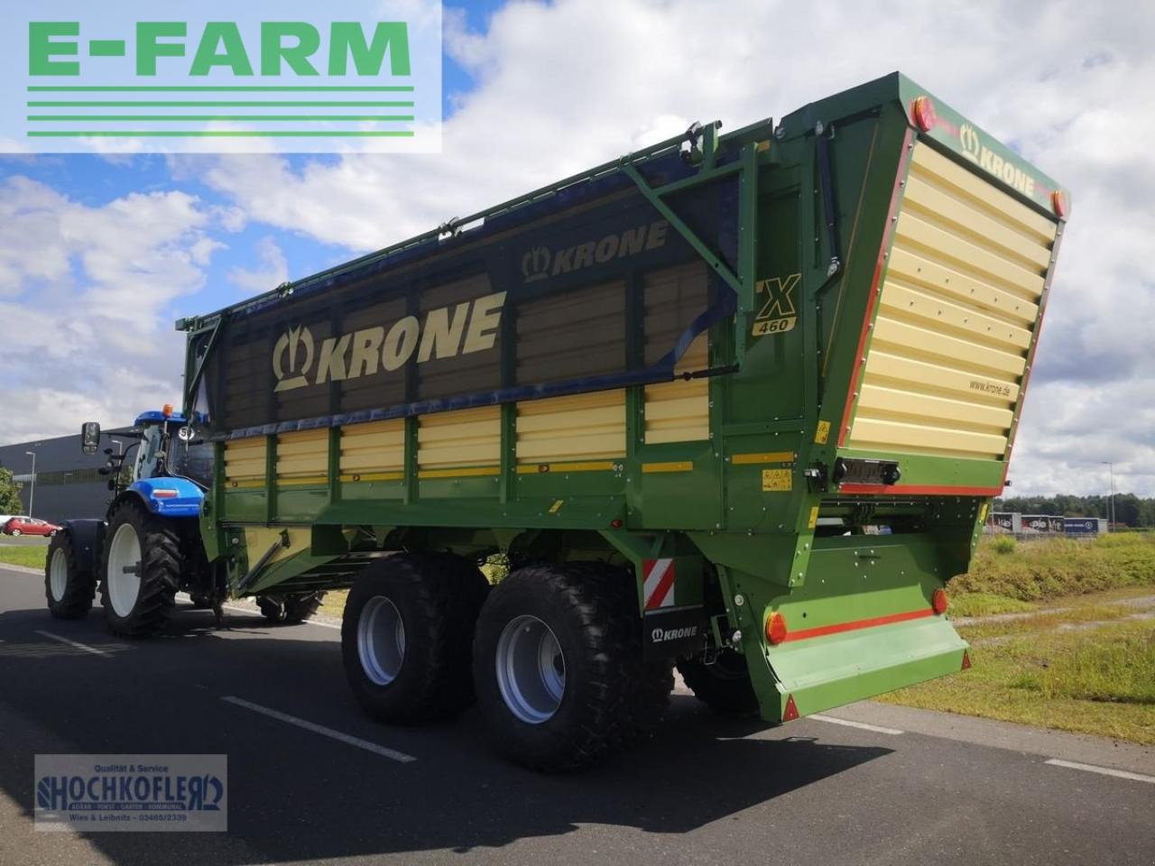 Krone tx 460 - Селскостопанско ремарке самосвал: снимка 1 Krone tx 460 - Селскостопанско ремарке самосвал: снимка 1