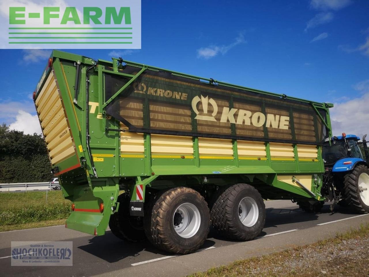 Krone tx 460 - Селскостопанско ремарке самосвал: снимка 2 Krone tx 460 - Селскостопанско ремарке самосвал: снимка 2