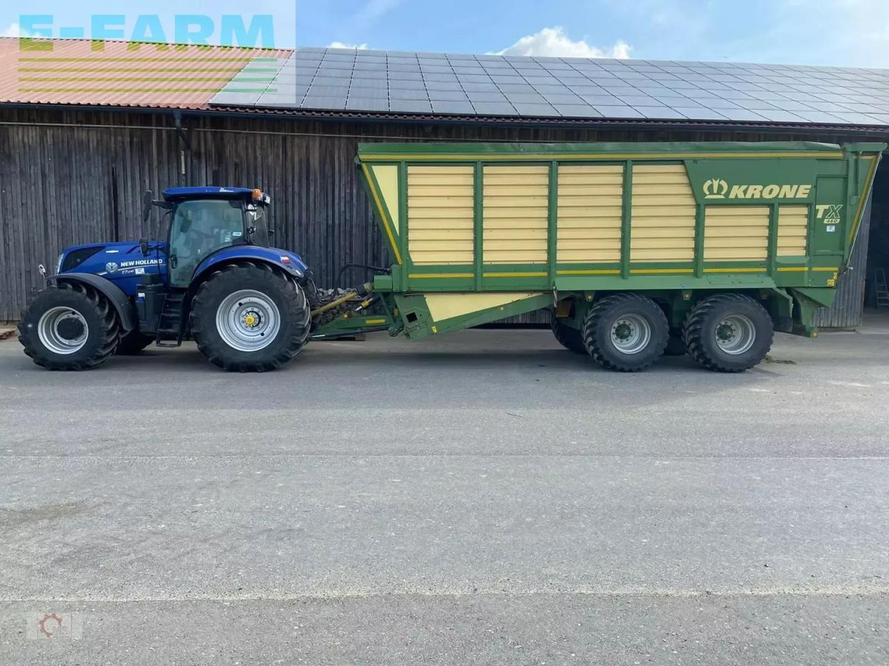 Krone tx 460 häcksel transportwagen zwangslenkung kratzboden - Селскостопанско ремарке самосвал: снимка 1 Krone tx 460 häcksel transportwagen zwangslenkung kratzboden - Селскостопанско ремарке самосвал: снимка 1