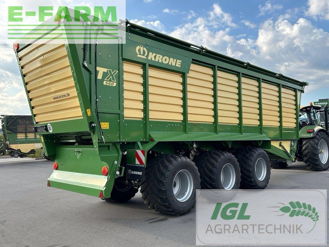 Krone tx 560 - Селскостопанско ремарке самосвал: снимка 5 Krone tx 560 - Селскостопанско ремарке самосвал: снимка 5