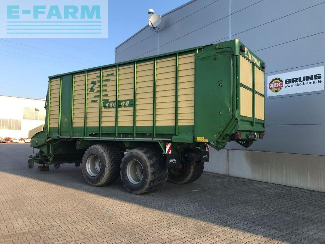 Krone zx450 - Селскостопанско ремарке самосвал: снимка 2 Krone zx450 - Селскостопанско ремарке самосвал: снимка 2