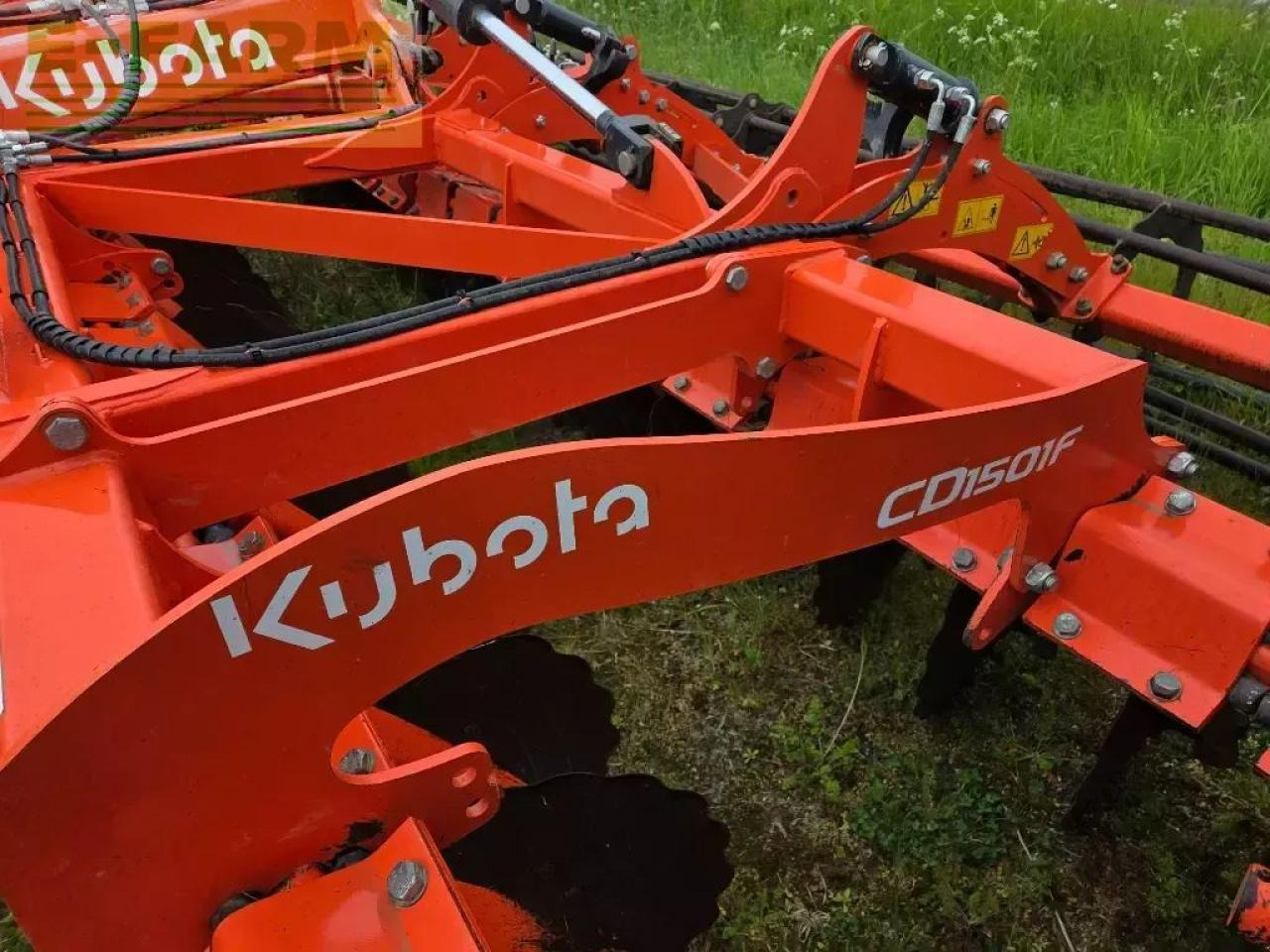 Култиватор Kubota cd1501f: снимка 7