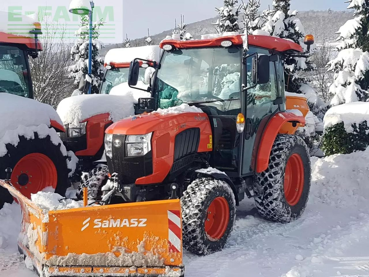 Kubota l2-452h cab winterdienstpaket ab 0,99% - Трактор: снимка 2 Kubota l2-452h cab winterdienstpaket ab 0,99% - Трактор: снимка 2
