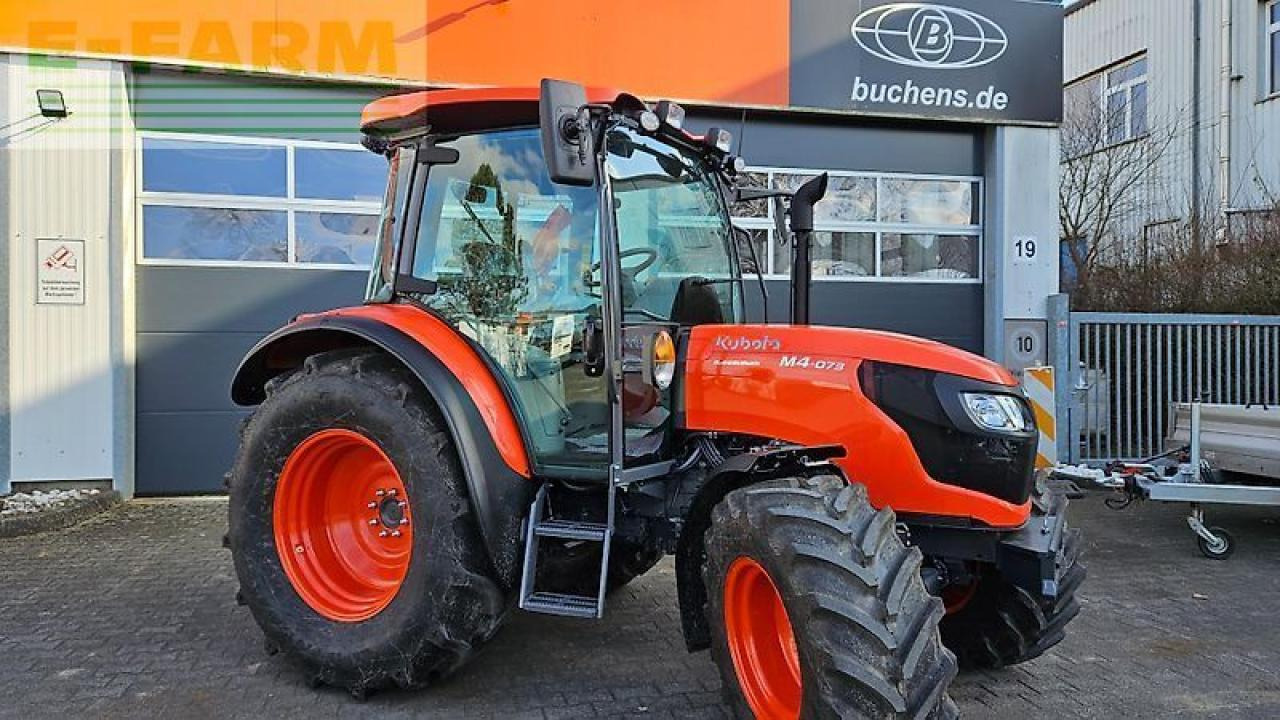 Kubota m4-073 cab - Трактор: снимка 1 Kubota m4-073 cab - Трактор: снимка 1