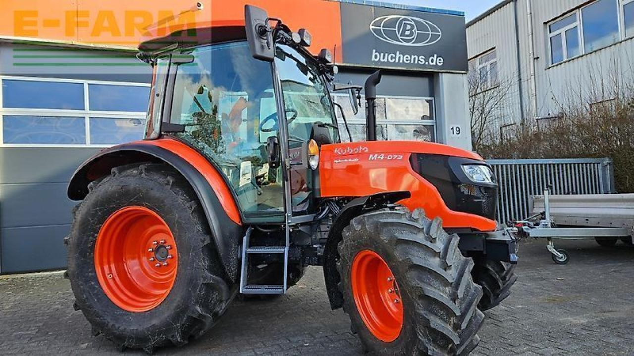 Трактор Kubota m4-073 cab: снимка 12