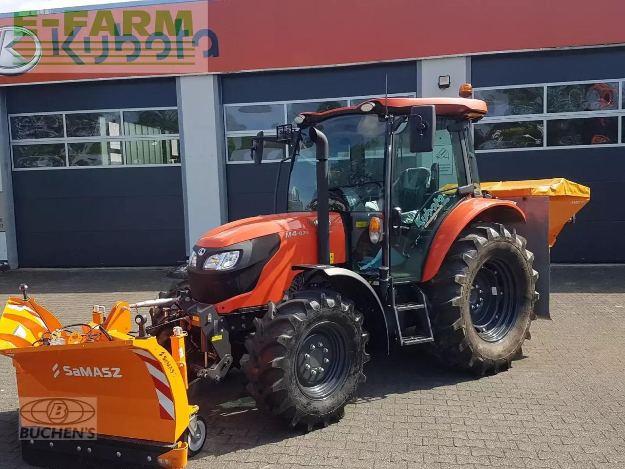Kubota m4-073 winterdienst - Трактор: снимка 1 Kubota m4-073 winterdienst - Трактор: снимка 1