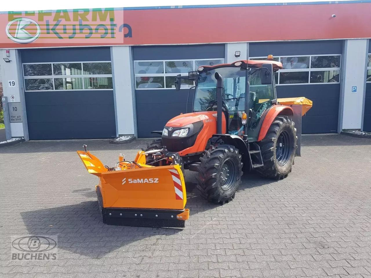 Kubota m4-073 winterdienst - Трактор: снимка 3 Kubota m4-073 winterdienst - Трактор: снимка 3