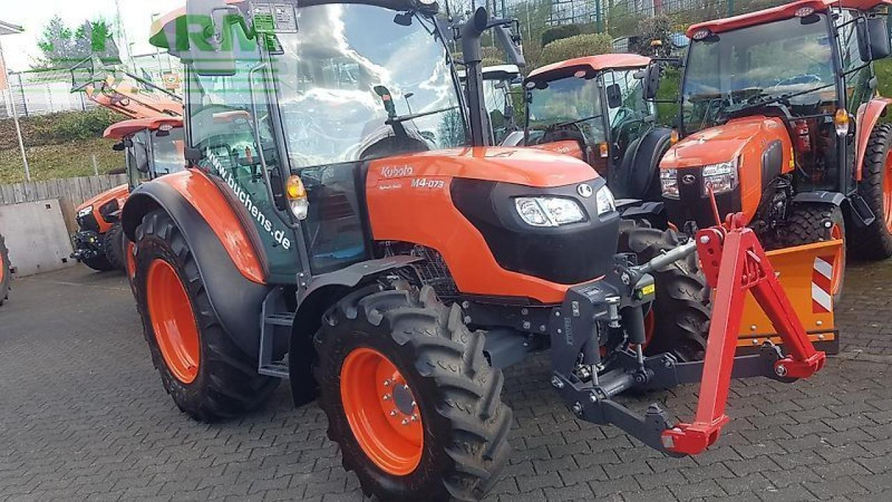 Трактор Kubota m4073 cab: снимка 11