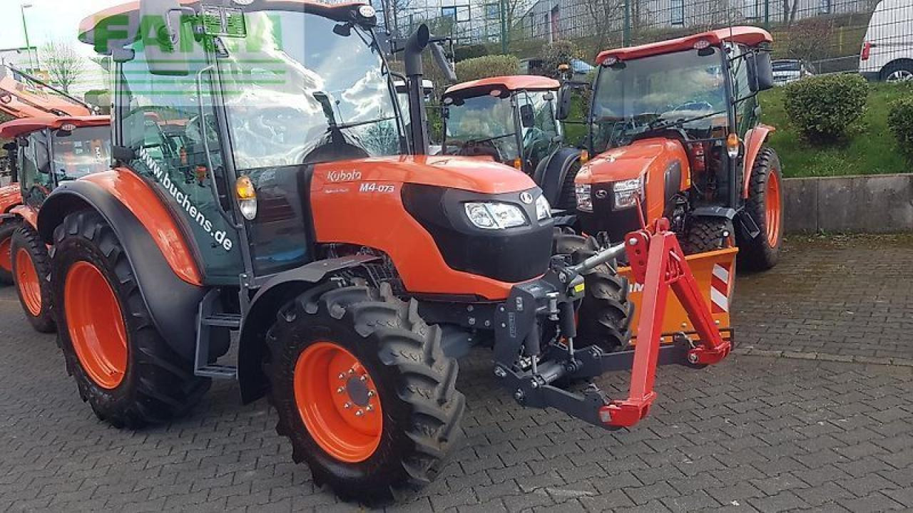 Трактор Kubota m4073 cab: снимка 8