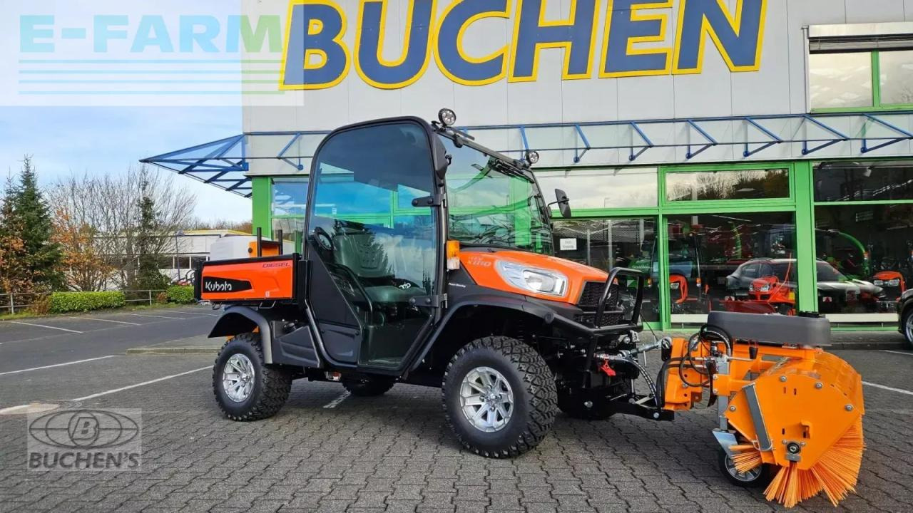 Kubota rtvx 1110 winterdienst - Трактор: снимка 1 Kubota rtvx 1110 winterdienst - Трактор: снимка 1