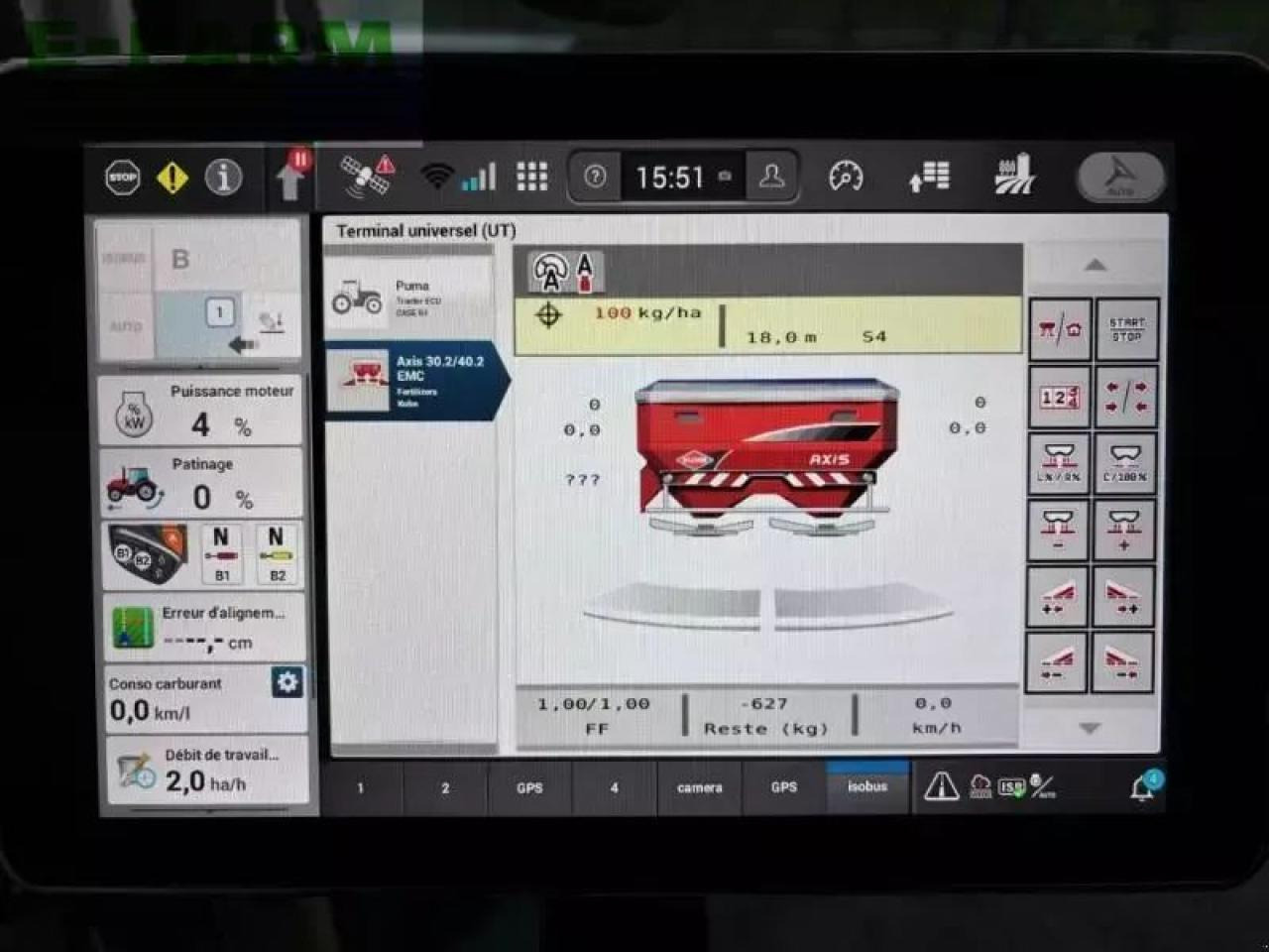 Kuhn axis 40.2 - Тороразпръсквачка: снимка 4 Kuhn axis 40.2 - Тороразпръсквачка: снимка 4