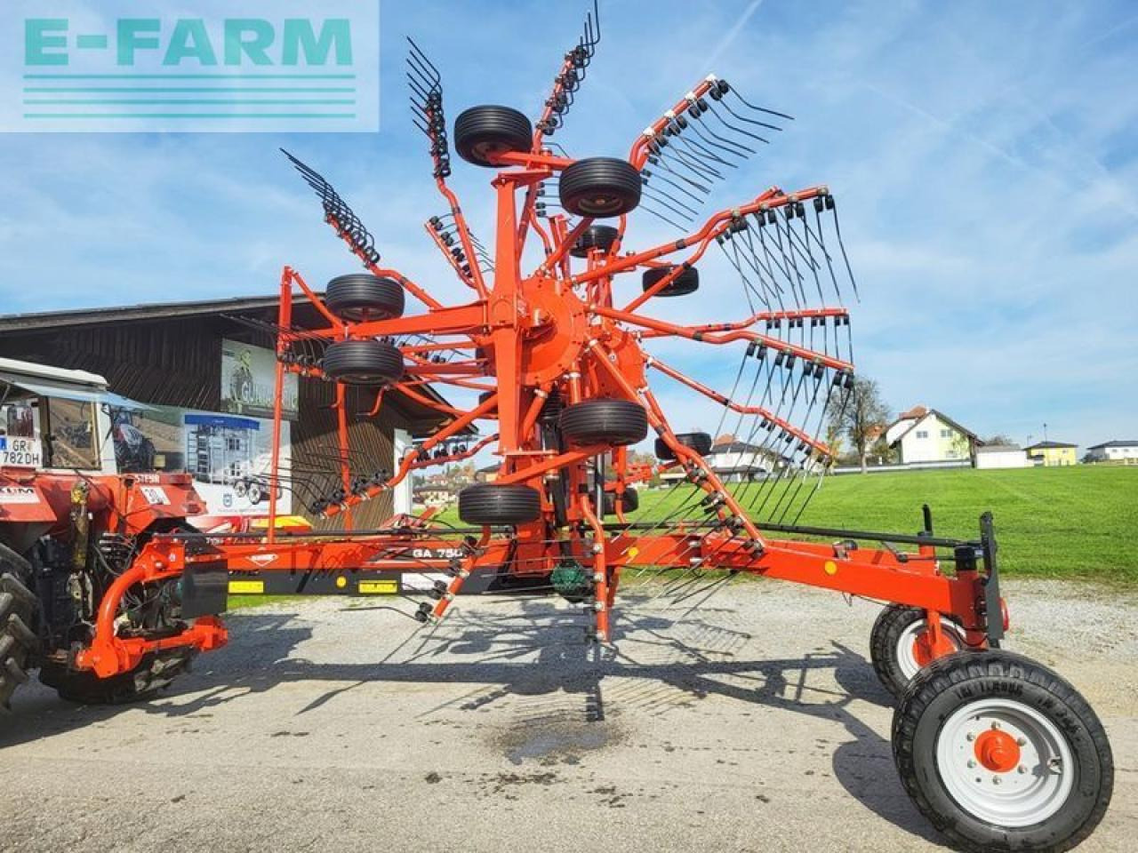 Kuhn ga7501+ 2-kreisel-mittelschwader - Гребло/ Сенообръщачка: снимка 4 Kuhn ga7501+ 2-kreisel-mittelschwader - Гребло/ Сенообръщачка: снимка 4