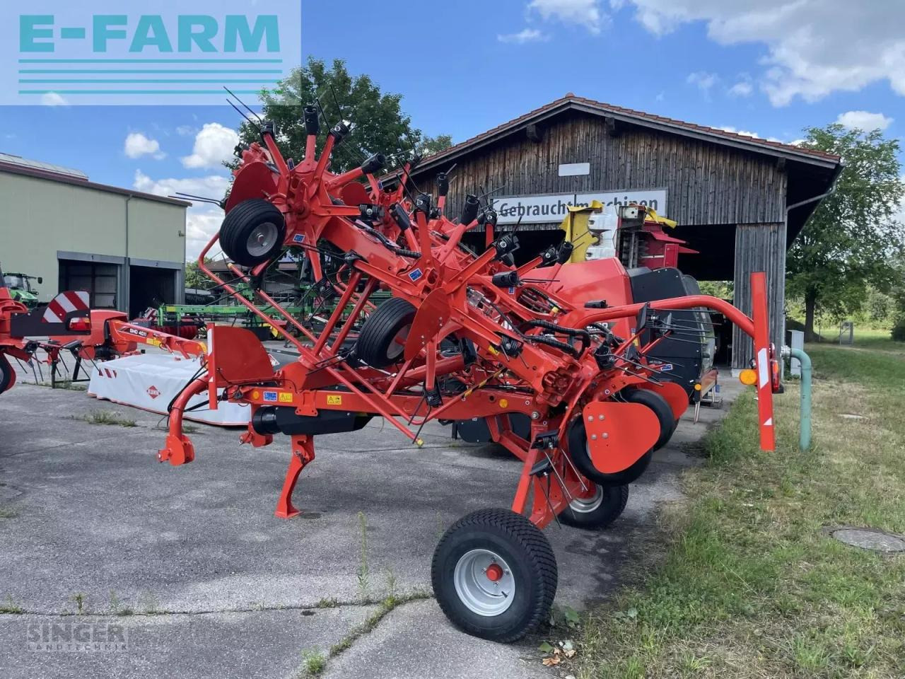 Kuhn gf 10803 t - Гребло/ Сенообръщачка: снимка 2 Kuhn gf 10803 t - Гребло/ Сенообръщачка: снимка 2