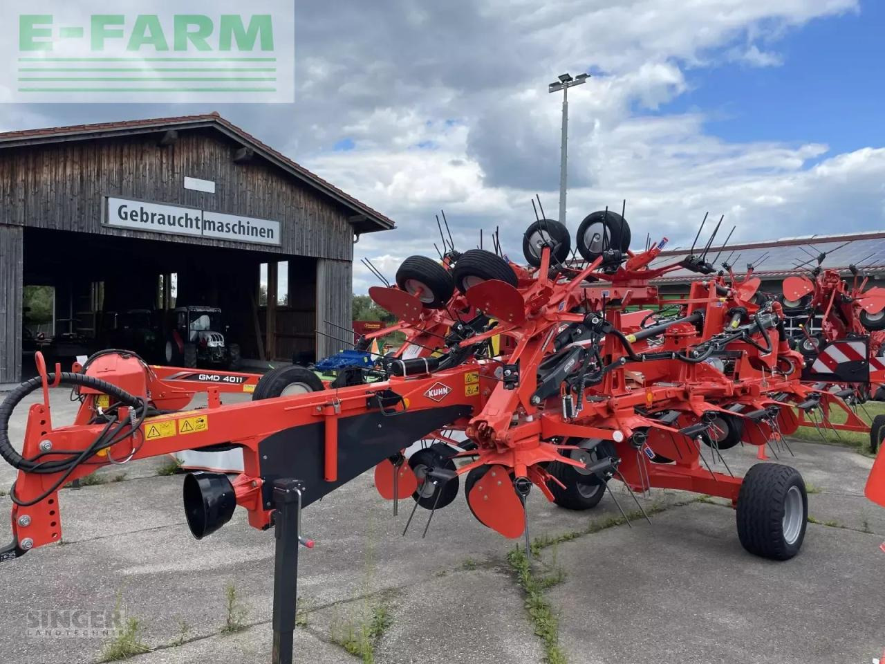 Kuhn gf 15003 t - Гребло/ Сенообръщачка: снимка 1 Kuhn gf 15003 t - Гребло/ Сенообръщачка: снимка 1