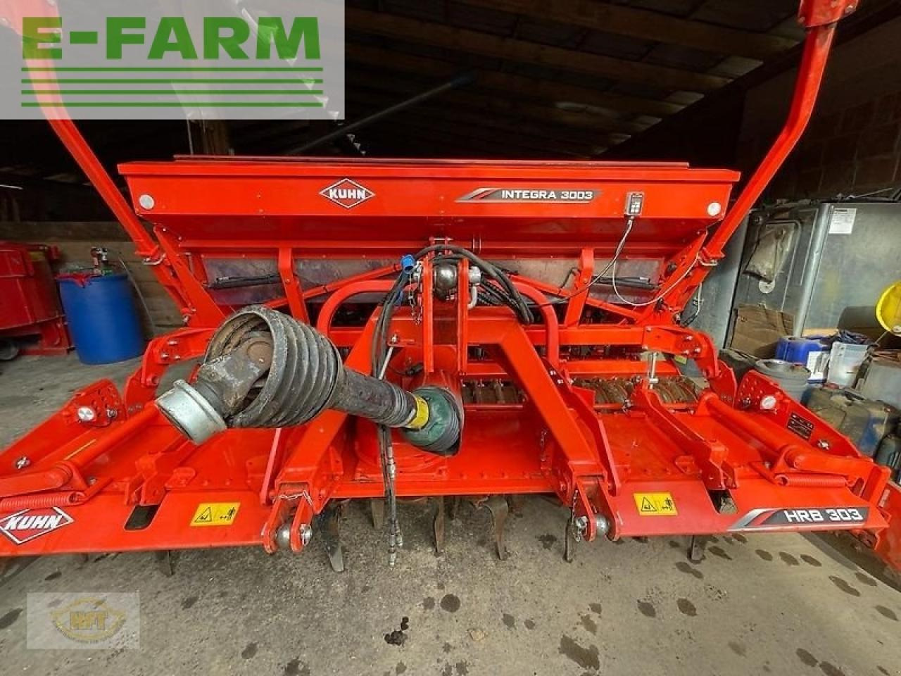 Комбинирана сеялка Kuhn integra 3003 sd: снимка 16