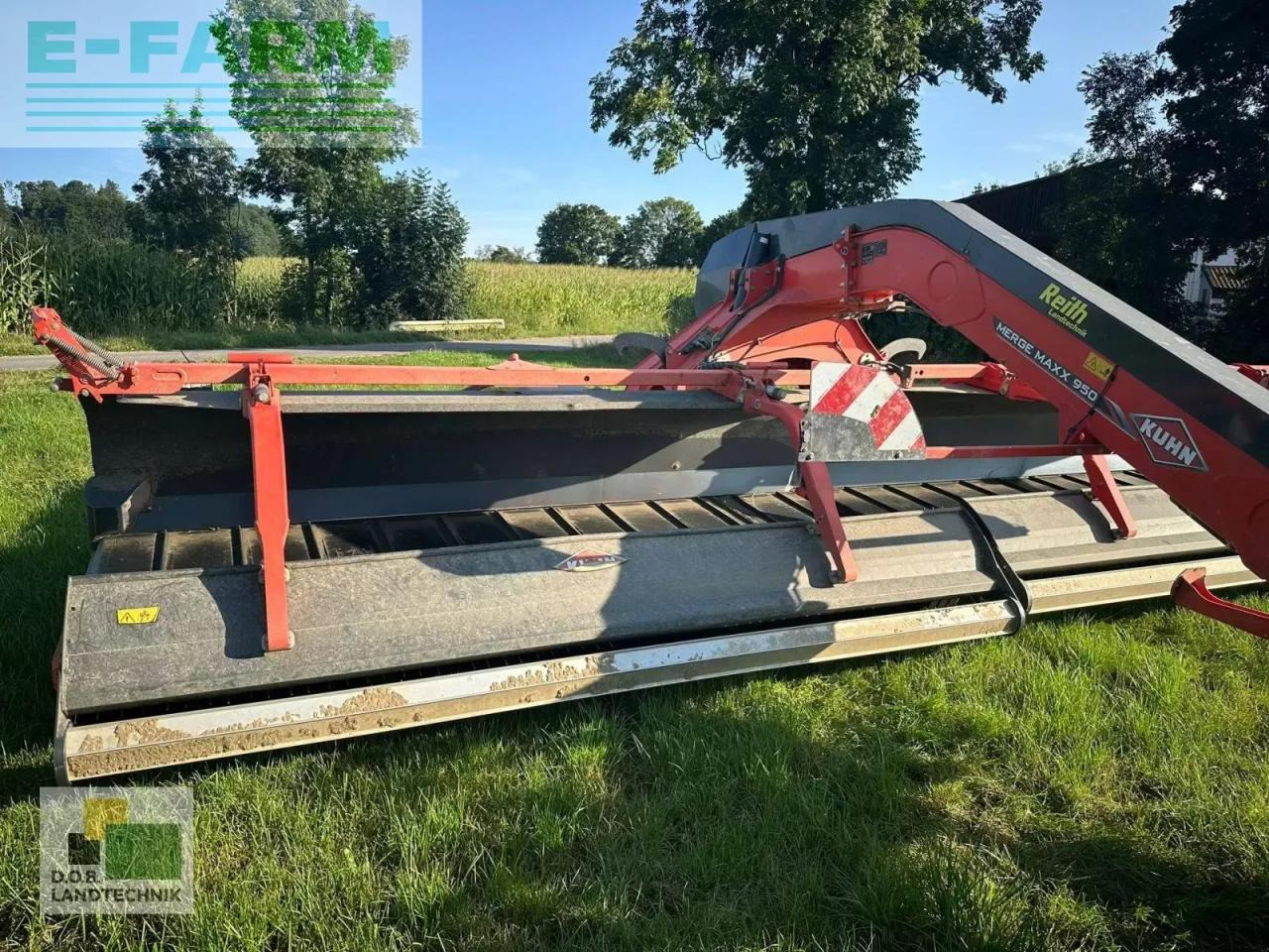 Kuhn merge maxx 950 - Гребло/ Сенообръщачка: снимка 5 Kuhn merge maxx 950 - Гребло/ Сенообръщачка: снимка 5