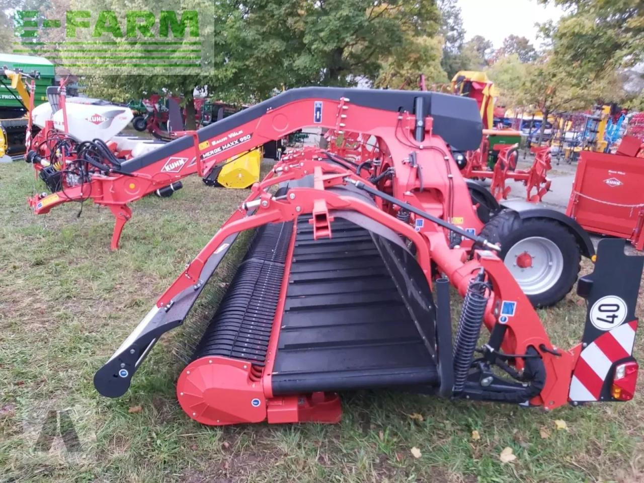 Kuhn merge maxx 950 - Гребло/ Сенообръщачка: снимка 5 Kuhn merge maxx 950 - Гребло/ Сенообръщачка: снимка 5