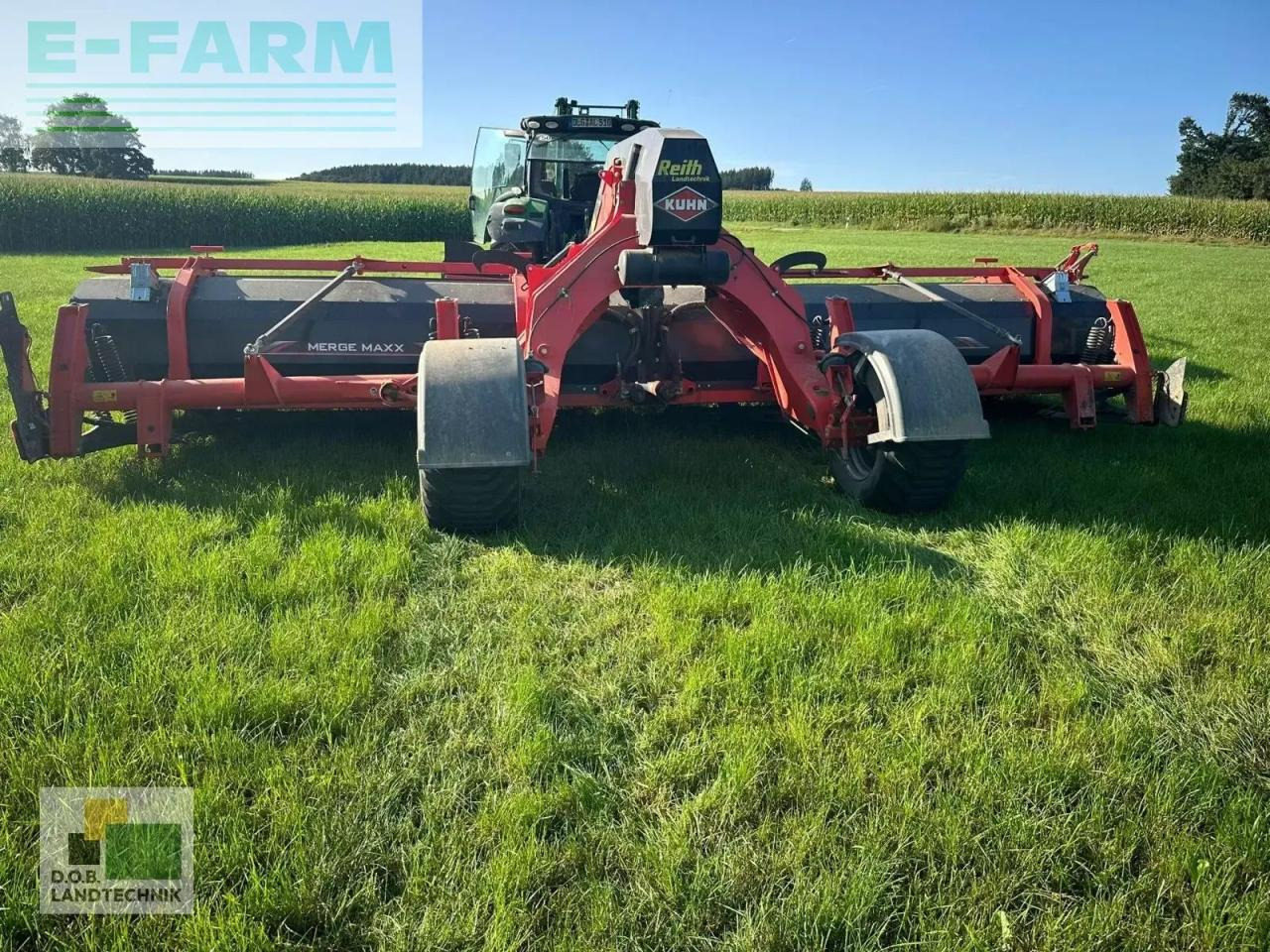 Kuhn merge maxx 950 - Гребло/ Сенообръщачка: снимка 1 Kuhn merge maxx 950 - Гребло/ Сенообръщачка: снимка 1