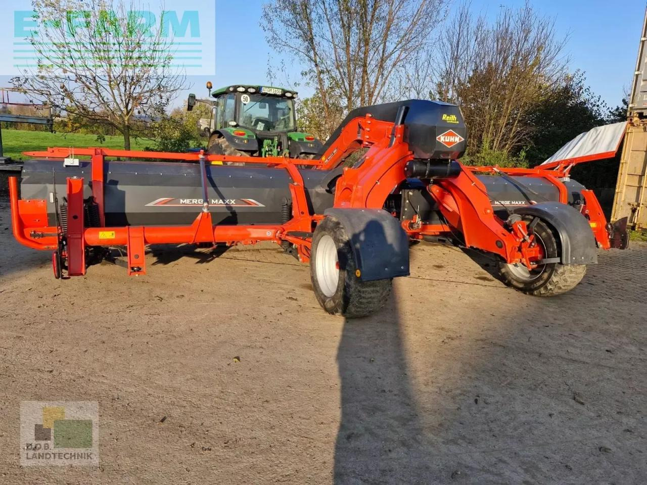Kuhn merge maxx 950 bandschwader - Гребло/ Сенообръщачка: снимка 3 Kuhn merge maxx 950 bandschwader - Гребло/ Сенообръщачка: снимка 3
