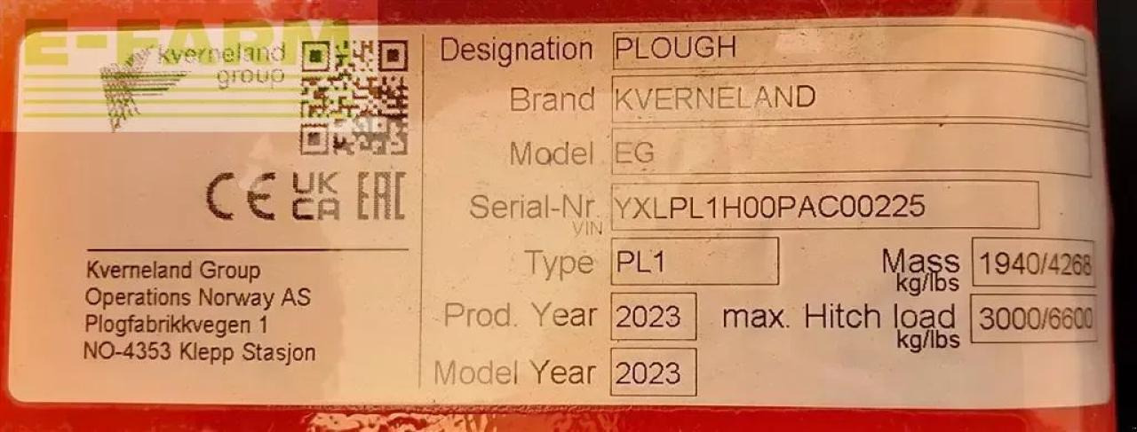 Kverneland eg 100-200-28 - Плуг: снимка 5 Kverneland eg 100-200-28 - Плуг: снимка 5