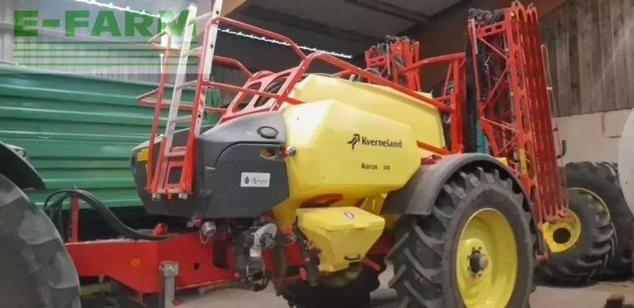 Kverneland ikarus s 38 - Прикачна пръскачка: снимка 1 Kverneland ikarus s 38 - Прикачна пръскачка: снимка 1