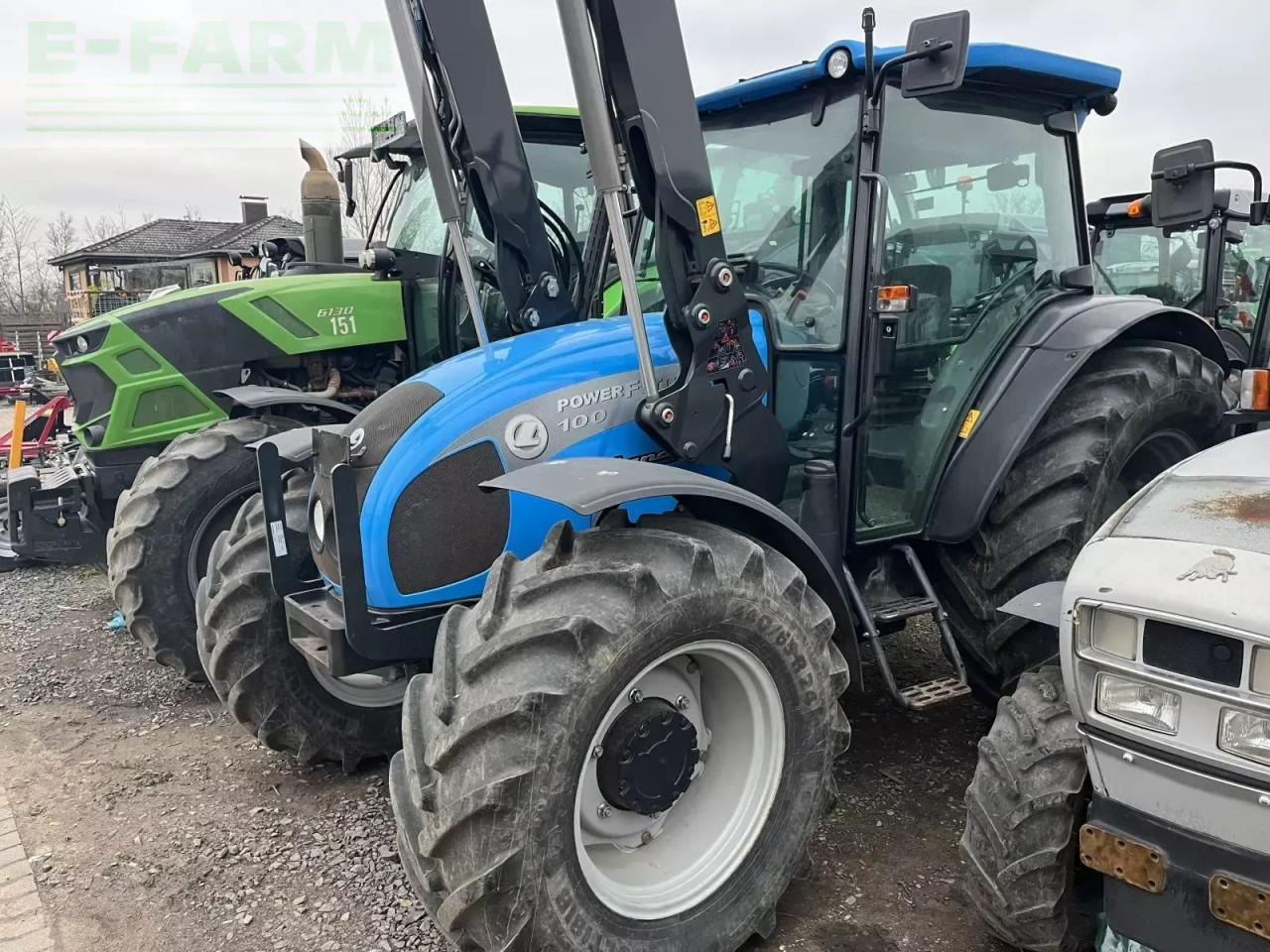 Landini powerfarm 100 - Трактор: снимка 1 Landini powerfarm 100 - Трактор: снимка 1