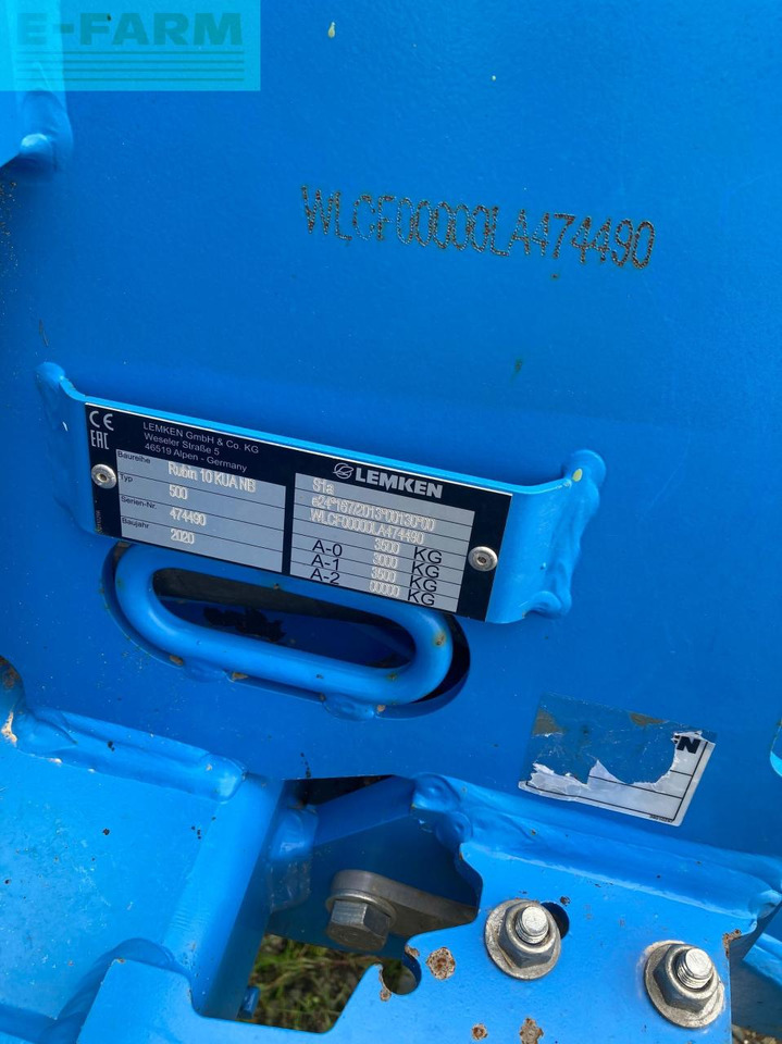 Lemken 10/500kua - Култиватор: снимка 5 Lemken 10/500kua - Култиватор: снимка 5