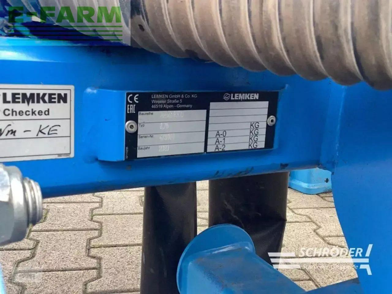 Lemken azurit 10 k 8 / solitair 23+/1900 - Сеялка: снимка 5 Lemken azurit 10 k 8 / solitair 23+/1900 - Сеялка: снимка 5