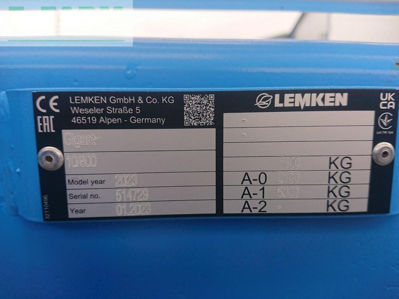 Lemken gigant 10/800 heliodor - Дискова брана: снимка 4 Lemken gigant 10/800 heliodor - Дискова брана: снимка 4