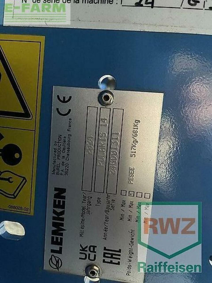 Lemken polaris 14 / 3000 - Тороразпръсквачка: снимка 5 Lemken polaris 14 / 3000 - Тороразпръсквачка: снимка 5